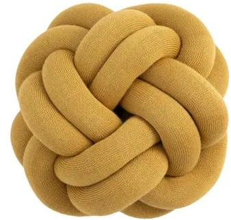 Design House Stockholm Knot Pude Gul